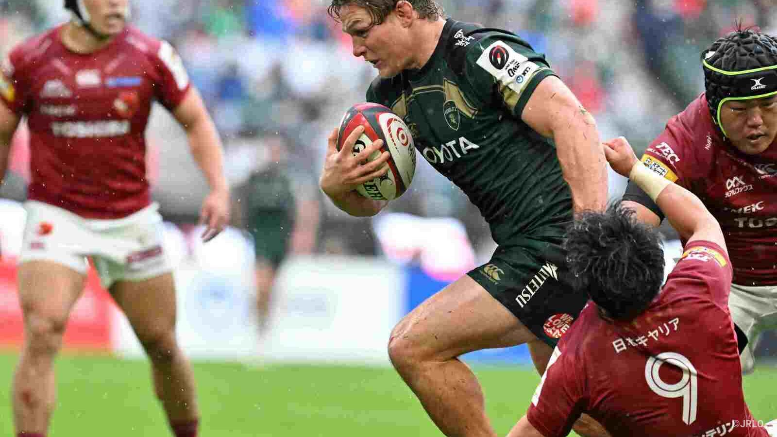 トヨタヴェルブリッツ vs 東芝ブレイブルーパス東京（NTTジャパン