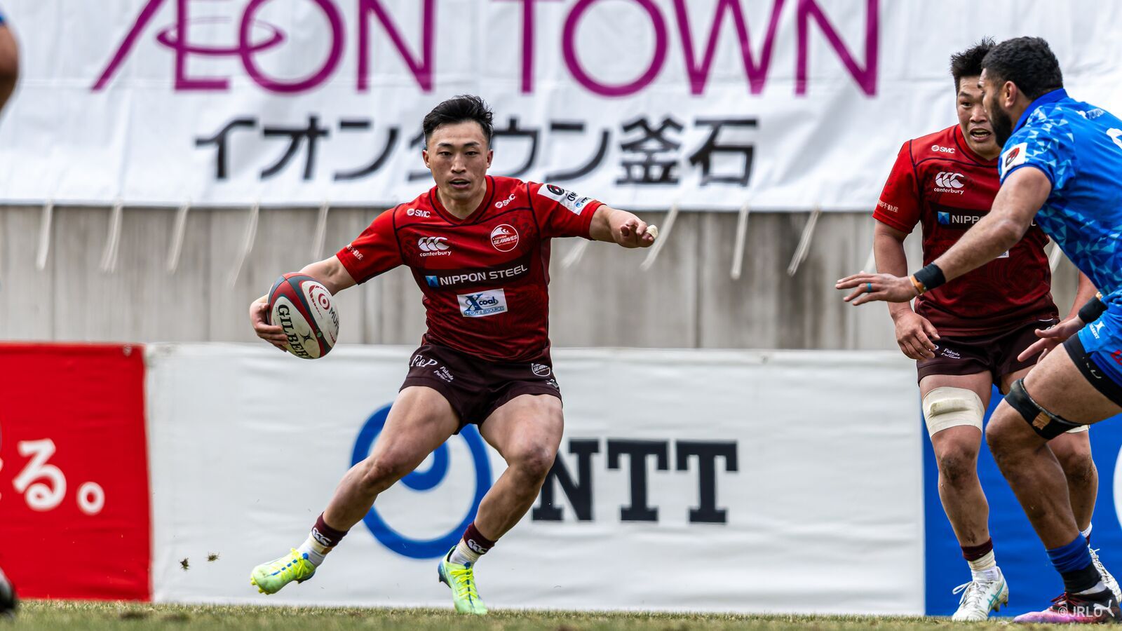 釜石シーウェイブス 支給品 公式戦用ラグビージャージ 釜石シー