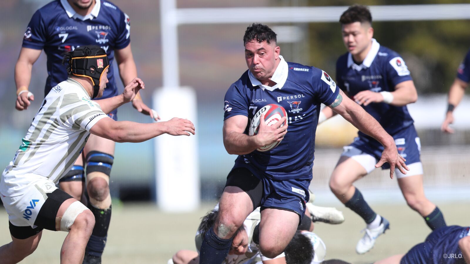 ルリーロ福岡 vs マツダスカイアクティブズ広島（NTTジャパンラグビー