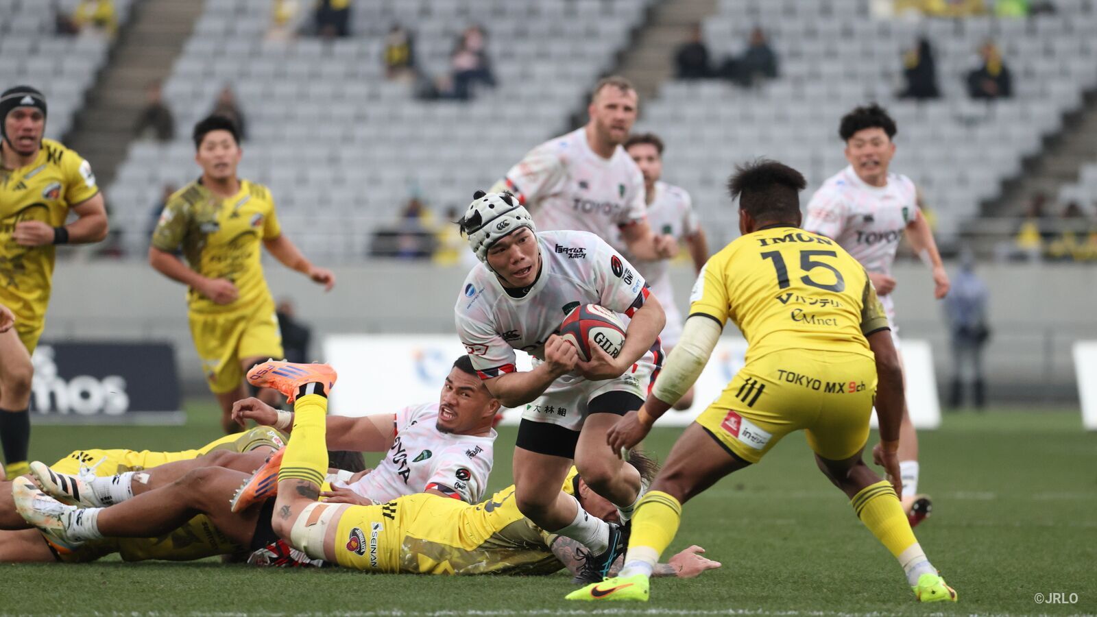 コベルコ神戸スティーラーズ vs トヨタヴェルブリッツ（NTTジャパン