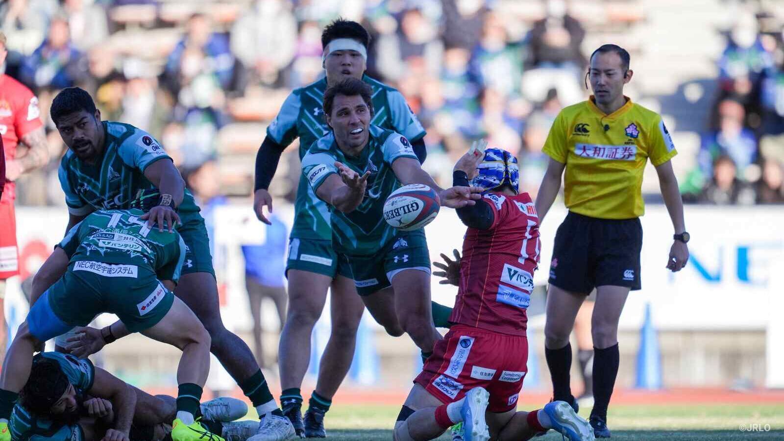 NECグリーンロケッツ東葛 vs 豊田自動織機シャトルズ愛知（NTTジャパン