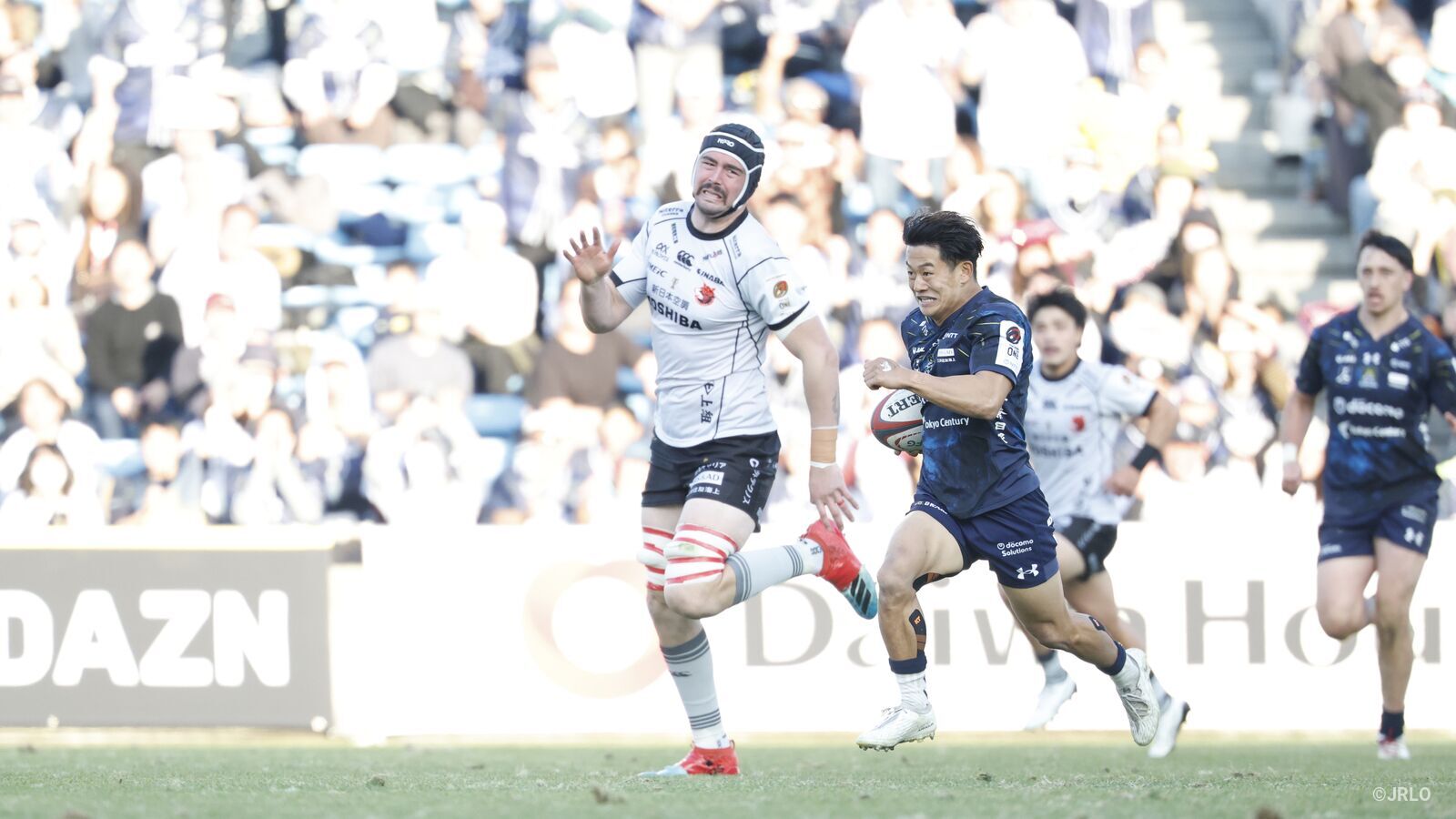 浦安D-Rocks vs 東芝ブレイブルーパス東京（NTTジャパンラグビー