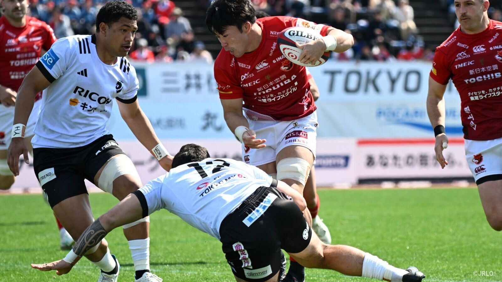 東芝ブレイブルーパス東京 vs リコーブラックラムズ東京（NTTジャパン
