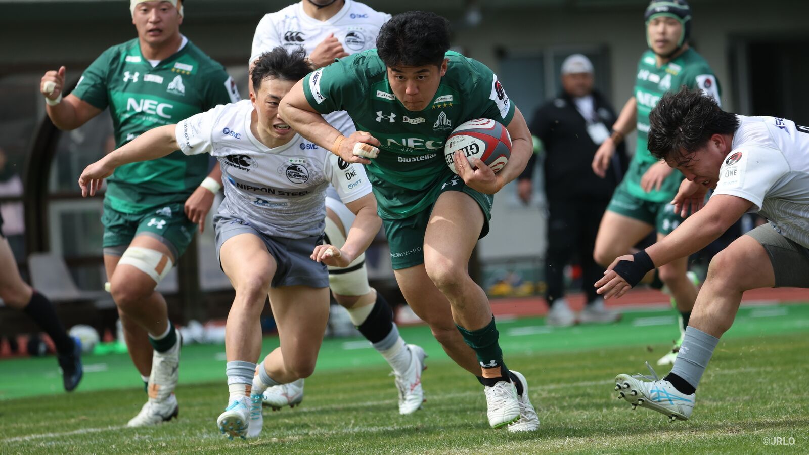 NECグリーンロケッツ東葛 vs 日本製鉄釜石シーウェイブス（NTTジャパン